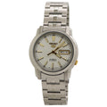 Seiko 5 Automatic Silver Dial Stainless Steel Men's Watch SNKL77
