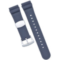 Grey Soft Silicone Diver Watch Band- Replacement for Seiko Diver Watch
