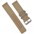 Beige Military Nylon - Quick Release Watch Band