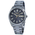 Seiko Quartz Grey Dial Stainless Steel Men's Watch SUR343