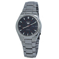 Seiko 5 Automatic Black Dial Stainless Steel Men's Watch SNK617 - pass the watch