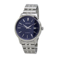 Seiko Essentials Automatic Blue Dial Stainless Steel Men's Watch SRPH87