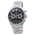 Seiko Essentials Chronograph Green Dial Stainless Steel Men's Watch SSB405