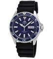 Orient Mako 3 Men's Blue Dial Silicone Band Diver's Watch RA-AA0006L19B