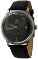 Orient 2nd Generation Bambino FAC0000CA0 Grey Dial Black Leather Band Men's Watch - pass the watch