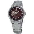Orient Bambino Open Heart Red Dial Men's Automatic Watch RA-AG0027Y - pass the watch