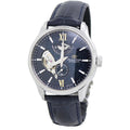 Orient Star Automatic Blue Dial Leather Band Men's Watch RE-AV0B05E