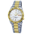Seiko 5 Automatic White Dial Two-Tone Men's Watch SNKE04J1 - pass the watch