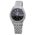 Seiko 5 SNKL23 Automatic Black Dial Stainless Steel Mens Watch