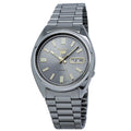 Seiko Men's SNXS75 Seiko 5 Automatic Grey Dial Stainless Steel Bracelet Watch - pass the watch