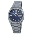 Seiko Men's SNXS77 Seiko 5 Automatic Blue Dial Stainless Steel Bracelet Watch - pass the watch