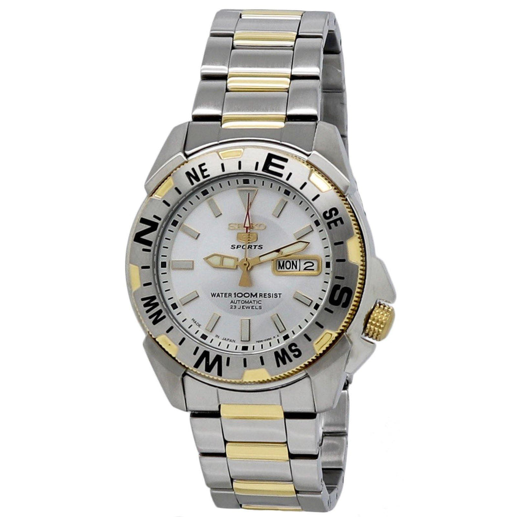 Seiko 5 Sports Automatic Two-Tone Men's Watch SNZF08J1