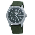 Seiko 5 SNZG09J1 Automatic Green Dial and Band Mens Made in Japan Watch - pass the watch