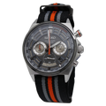 Seiko Neo Sport's Chronograph Grey Dial Nylon Strap Men's Watch SSB403P1
