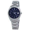 Seiko Quartz Blue Dial Titanium Bracelet Men's Watch SUR373