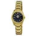Seiko 5 Automatic Gold-Tone Stainless Steel Ladies Watch SYMK22 - pass the watch
