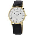 Orient Classic Quartz White Dial Men's Leather Watch FGW0100FW0 - pass the watch