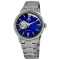 Orient Bambino Open Heart Blue Dial Men's Automatic Watch RA-AG0028L - pass the watch