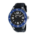 Kenneth Cole REACTION Unisex RK1340 Street Collection Analog Display Japanese Quartz Black Watch - pass the watch