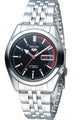 Seiko 5 Automatic SNK375J1 Black Dial Stainless Steel Men's Watch - pass the watch