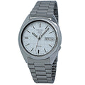 Seiko 5 White Dial Stainless Steel Men's Watch SNXF05 - pass the watch