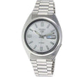 Seiko Men's SNXS73 Seiko 5 Automatic White Dial Stainless-Steel Bracelet Watch - pass the watch