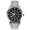 Seiko 5 SNZG13J1 Automatic Black Dial Stainless Steel Mens 100M Watch - pass the watch